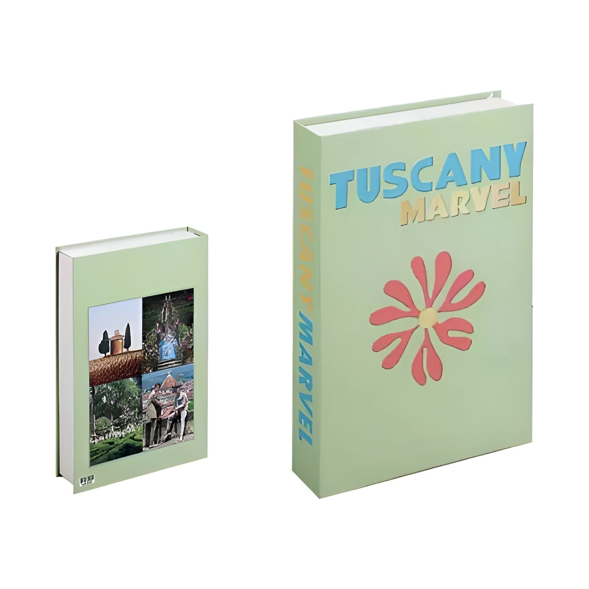 Fablea Decorative Book Set - Travel Series, Stylish Accent with Hidden Storage 7