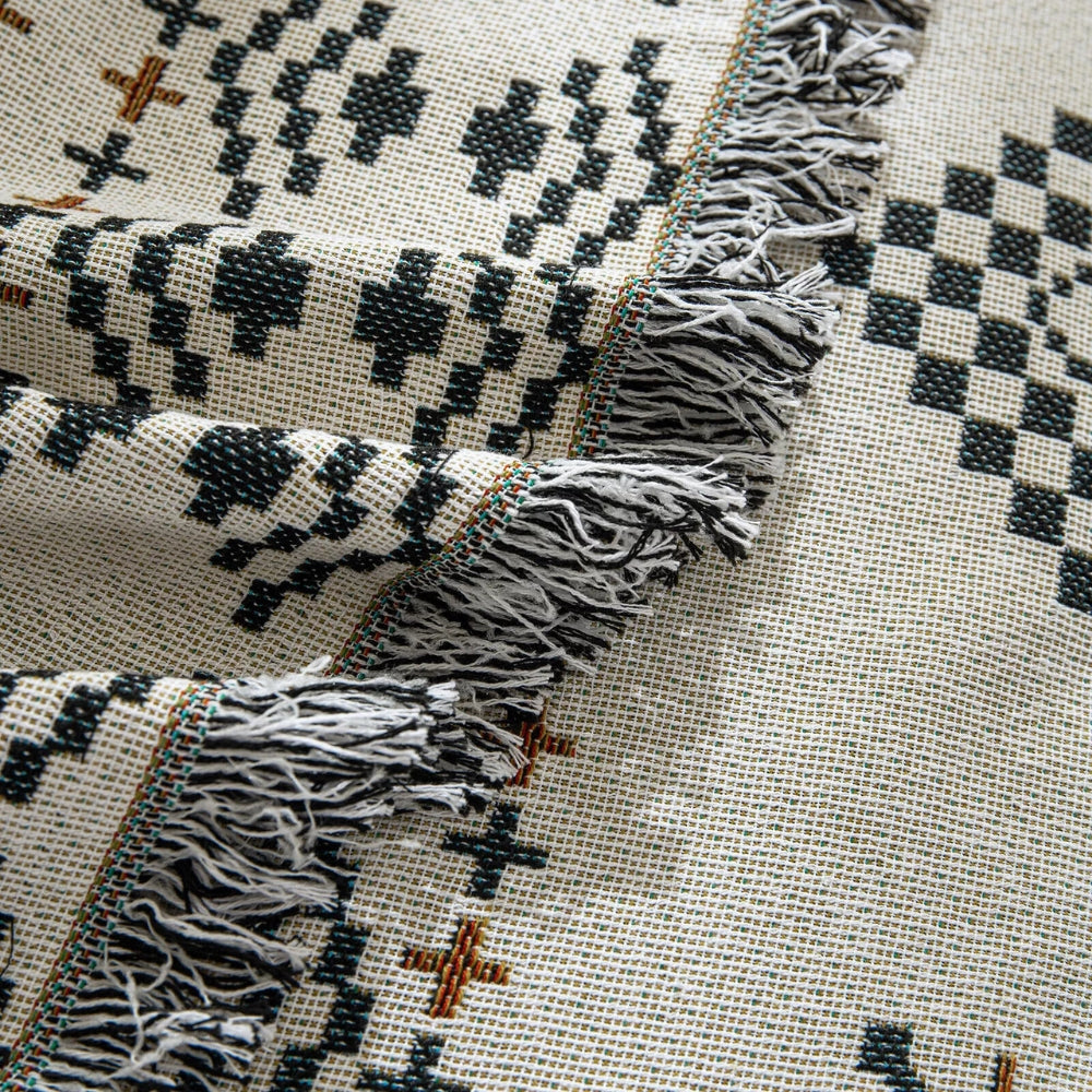 Felicity Sofa Cover - Cotton-Microfiber Blend, Bohemian Style 7