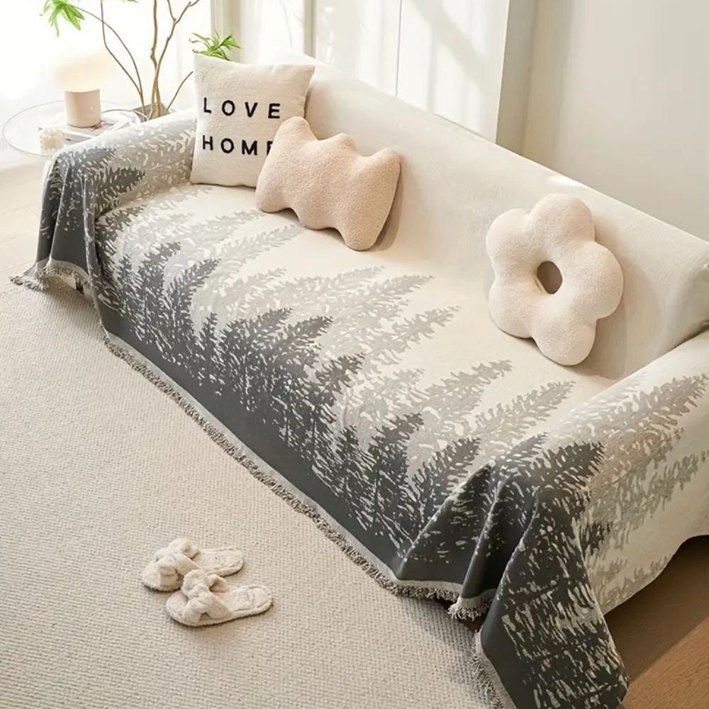 Felicity Sofa Cover - Premium Chenille, Versatile Couch Protection 4