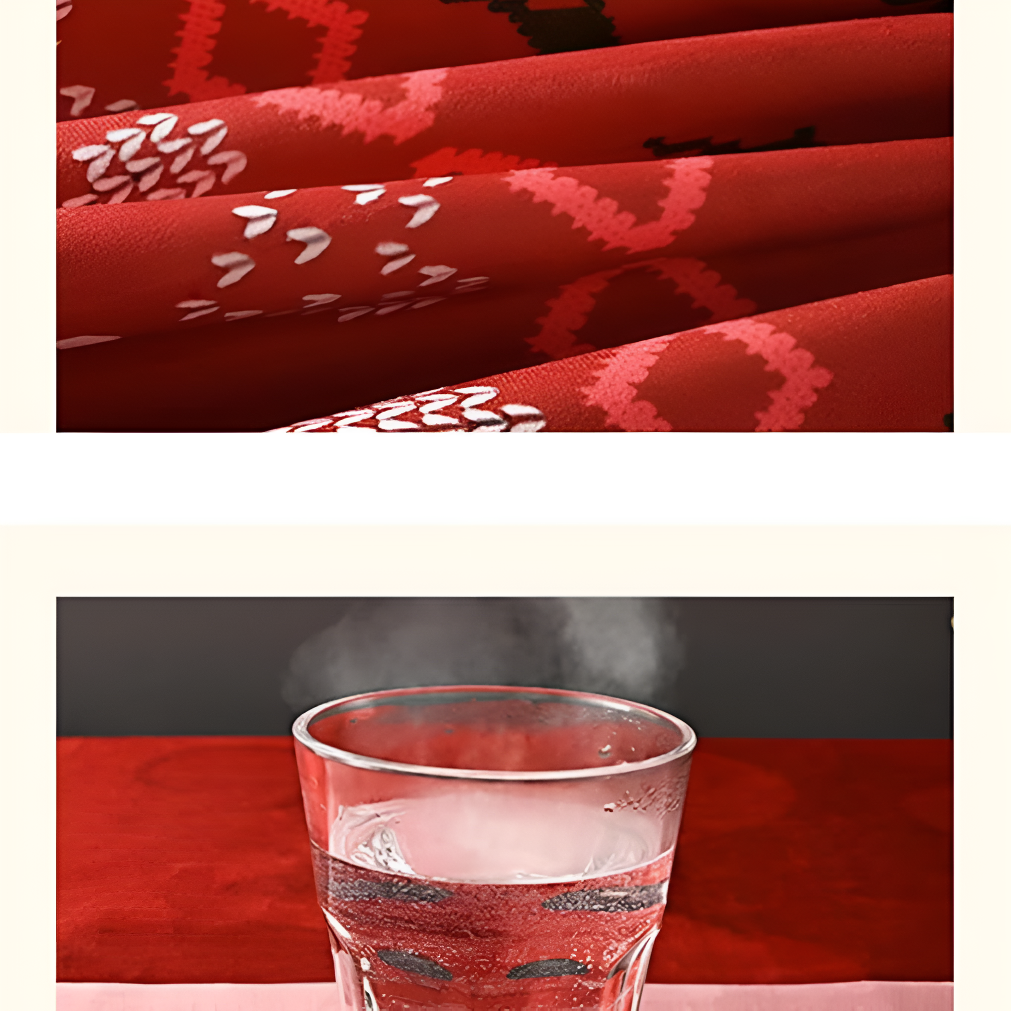 Felicity Tablecloth - Soft Chenille, Festive Red Plaid 3