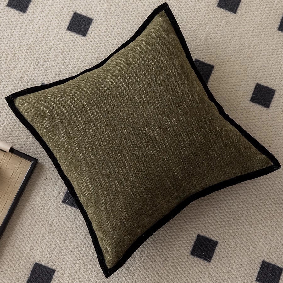 Finesse Sofa Cushion Covers - Woven Jacquard, Elegant Touch 0