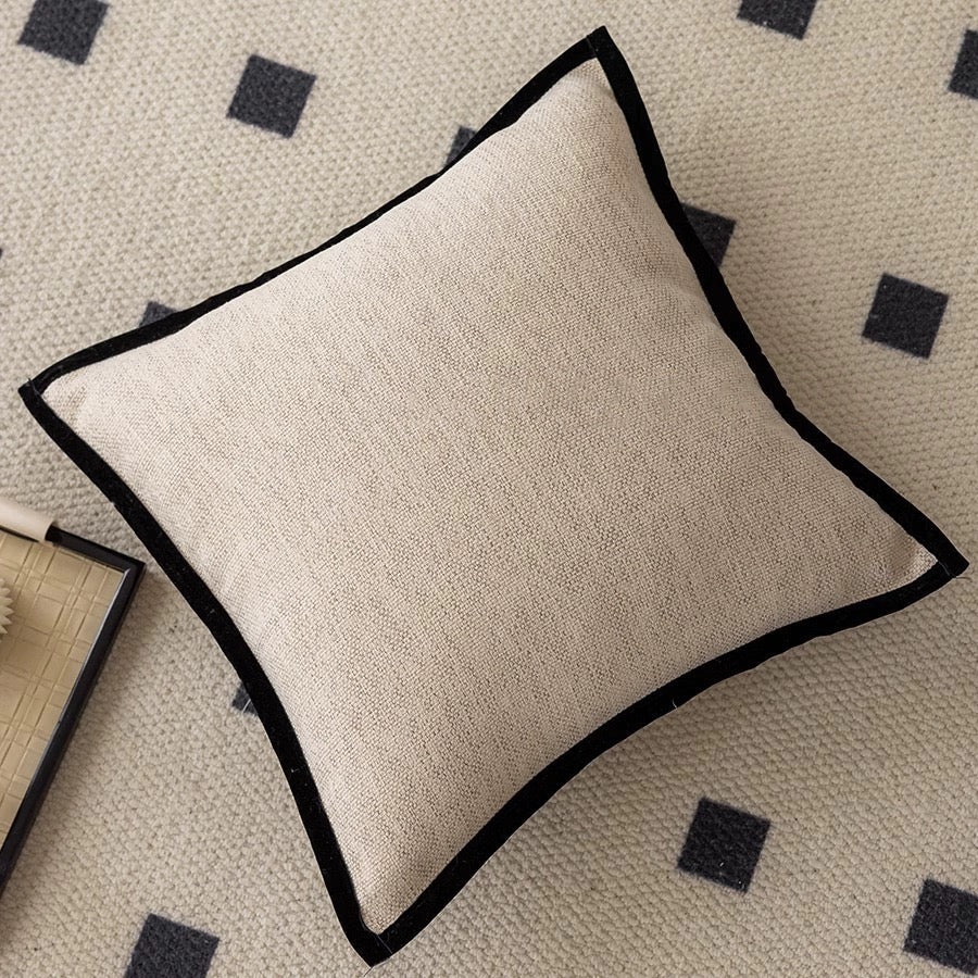 Finesse Sofa Cushion Covers - Woven Jacquard, Elegant Touch 6