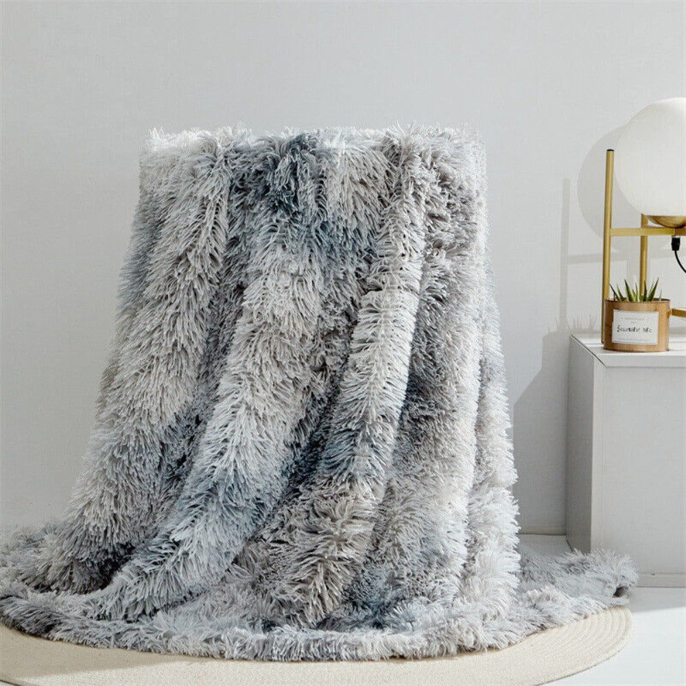 Fiora Blanket Throw - Faux Fur, Reversible Softness 3