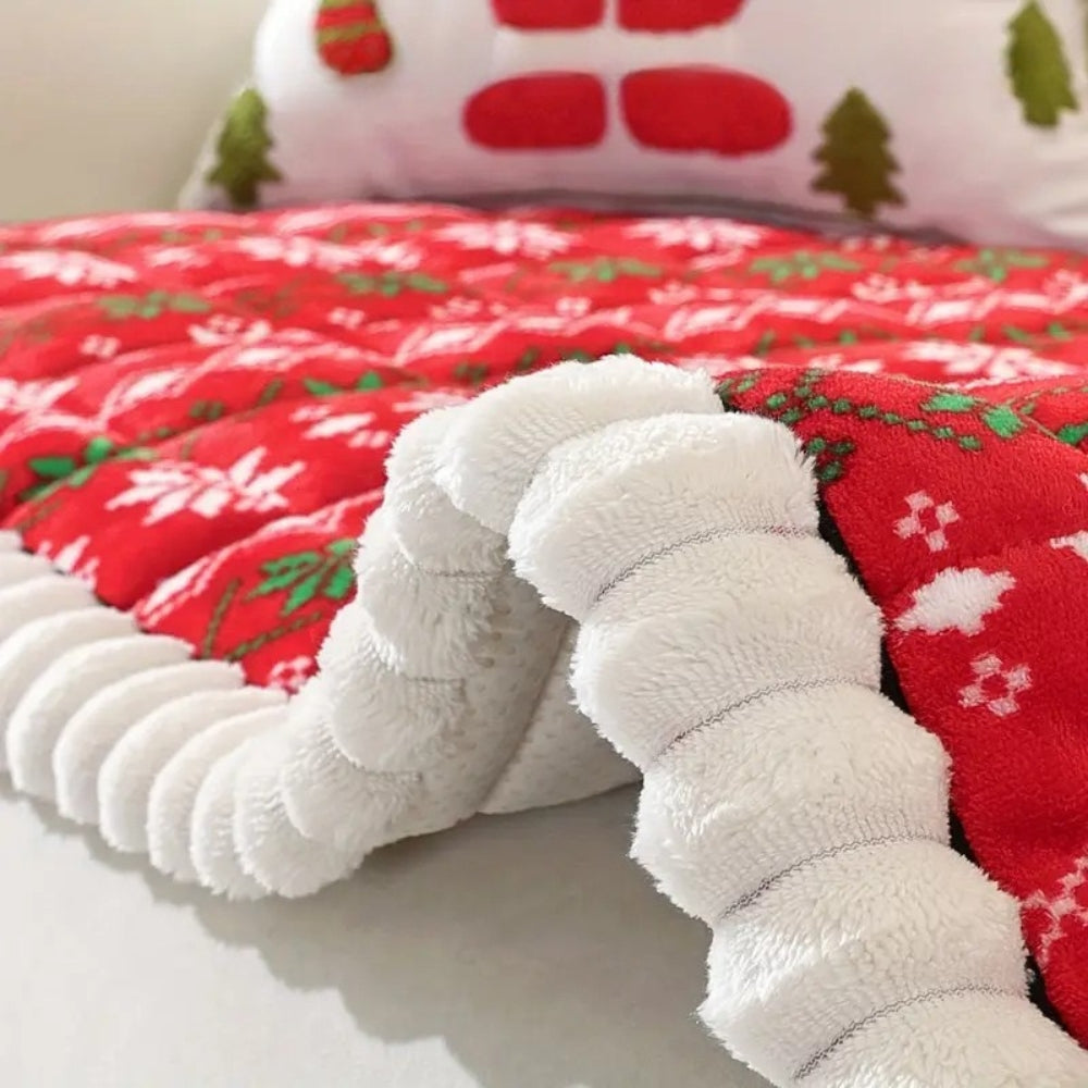Fiora Sofa Cover - Festive Microfiber, Thickened Cushion for 1-4 Seater and Sectional Sofas 6