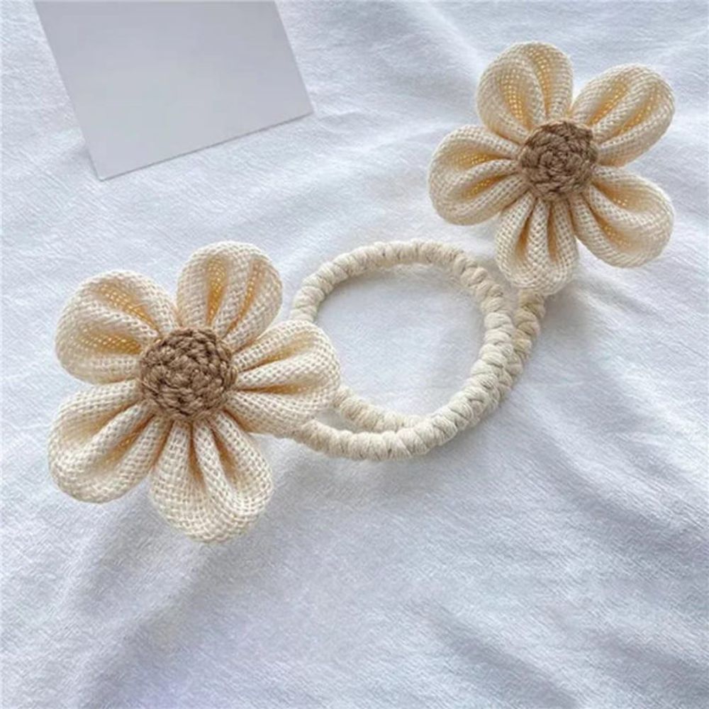 Flora Curtain Tiebacks - Floral Design, 2-Piece Set 5