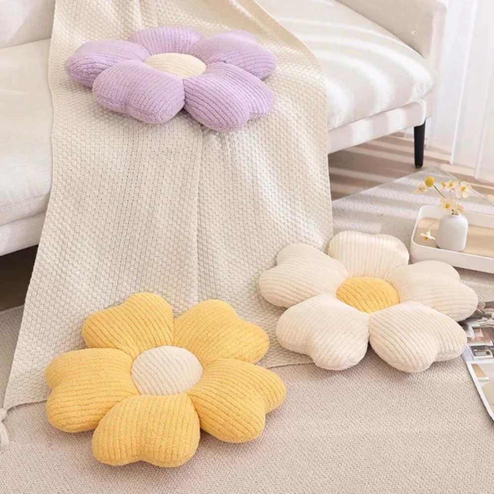 Flora Cushion - Microfiber Flower Shape, Versatile Comfort 3