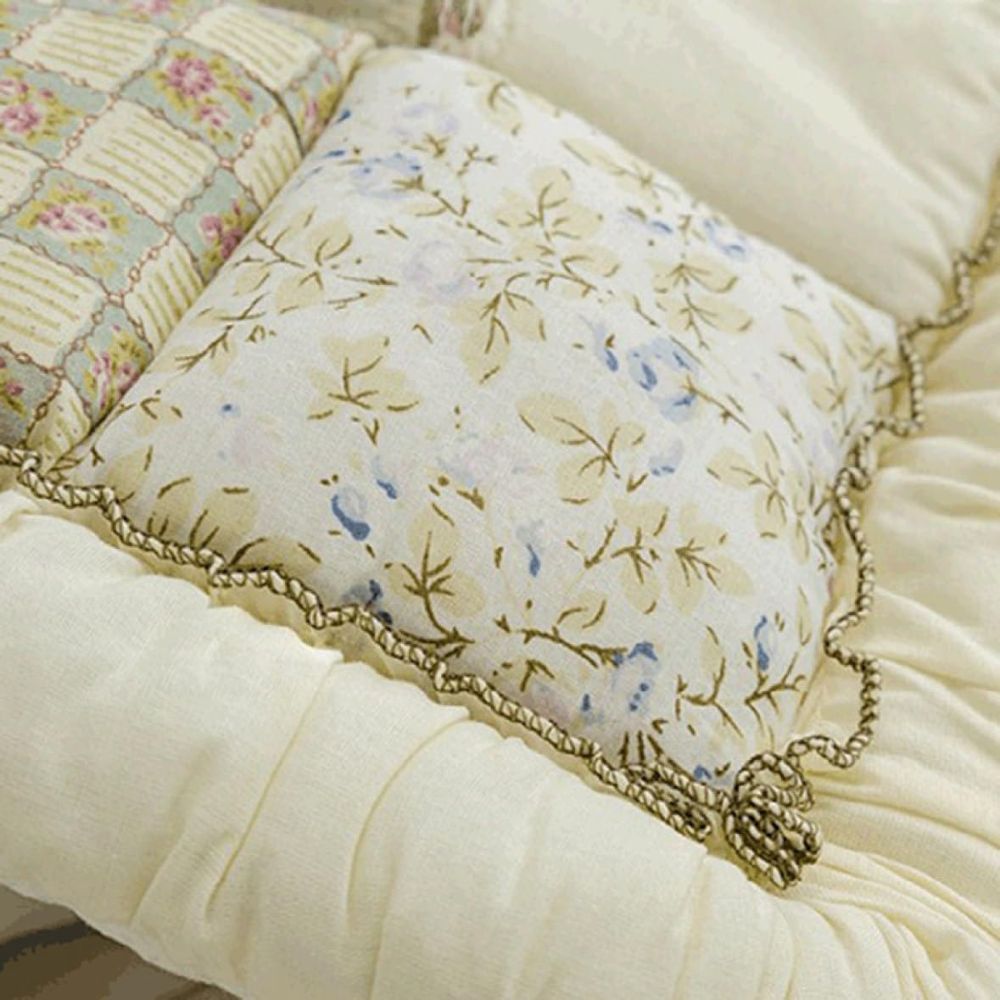 Flora Sofa Cover - Microfiber Blend, Cozy Floral Design 8