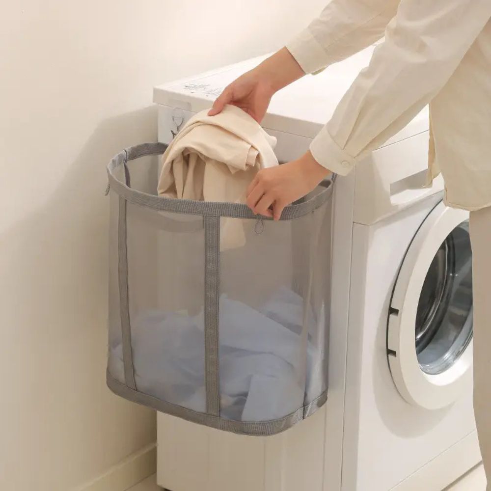 AeroFold – Foldable Mesh Laundry Basket