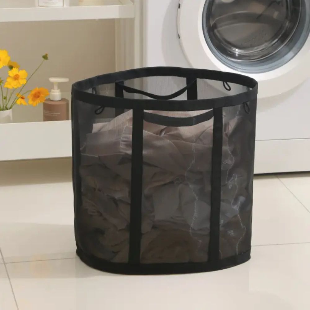 AeroFold – Foldable Mesh Laundry Basket
