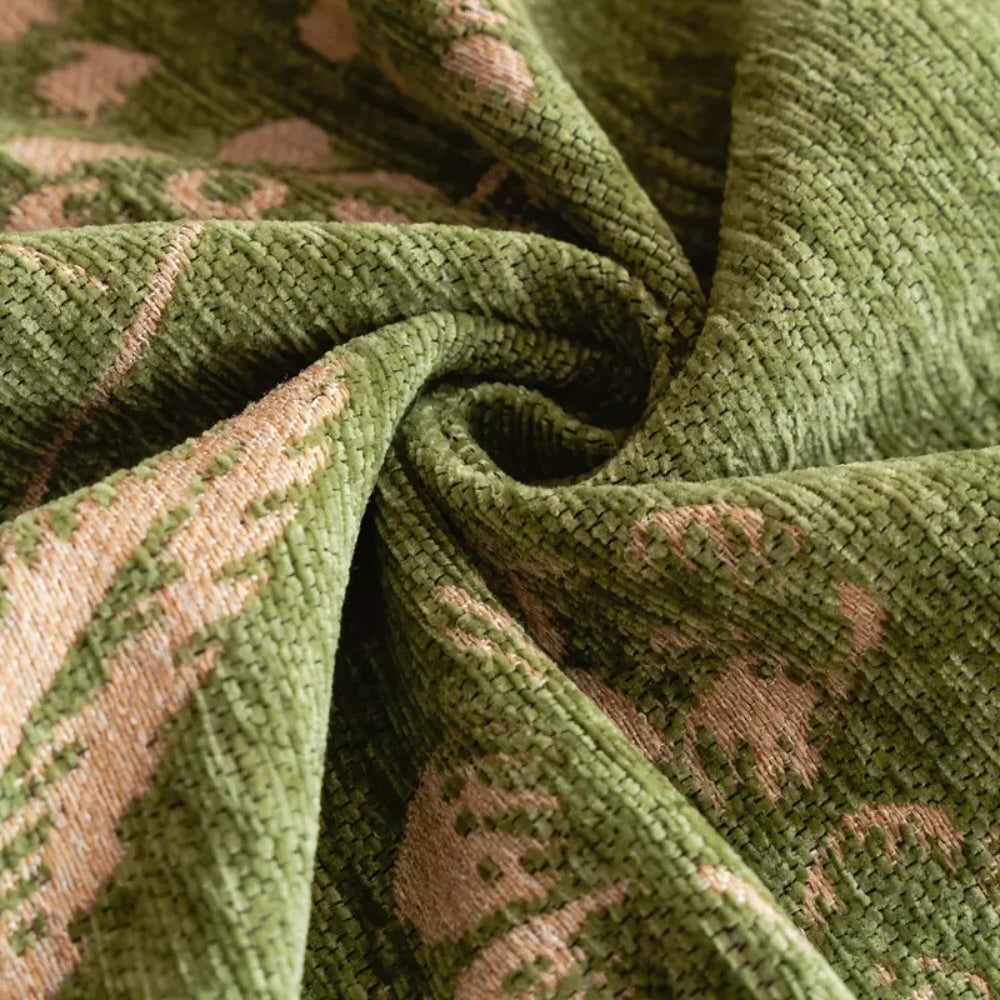 Folio Chenille Sofa Cover - Botanical Floral Design, Pet-Friendly 3