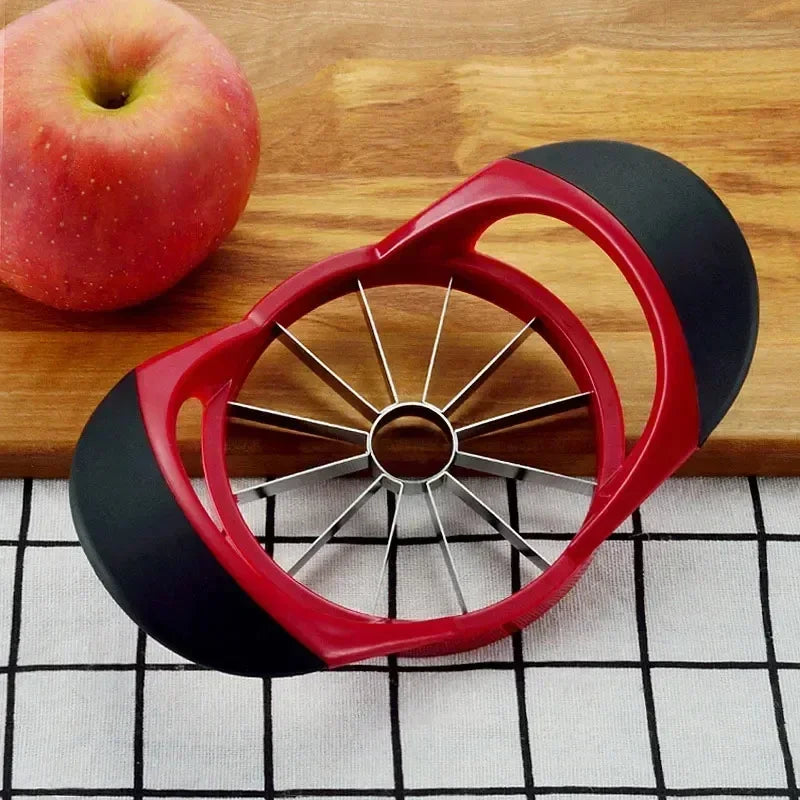 Fresco Fruit Slicer - Stainless Steel Blades, 8 or 12 Cuts for Watermelon and Apple 4