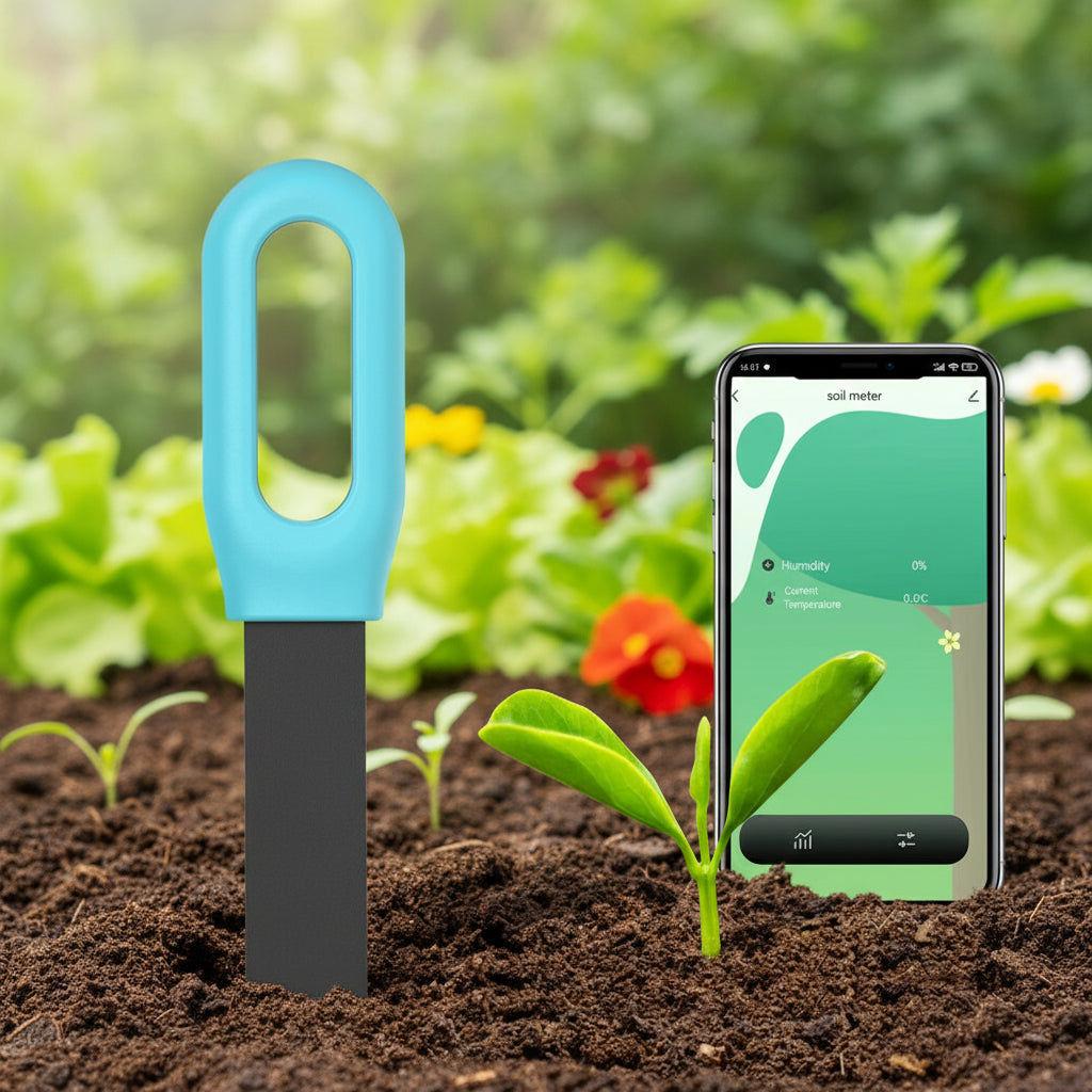 GrowSense Pro – Smart Soil Sensor – Real-Time Plant Monitoring Tool
