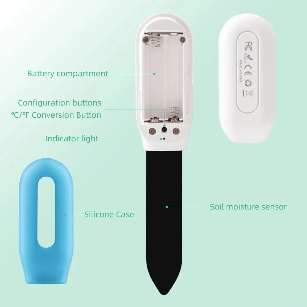 GrowSense Pro – Smart Soil Sensor – Real-Time Plant Monitoring Tool
