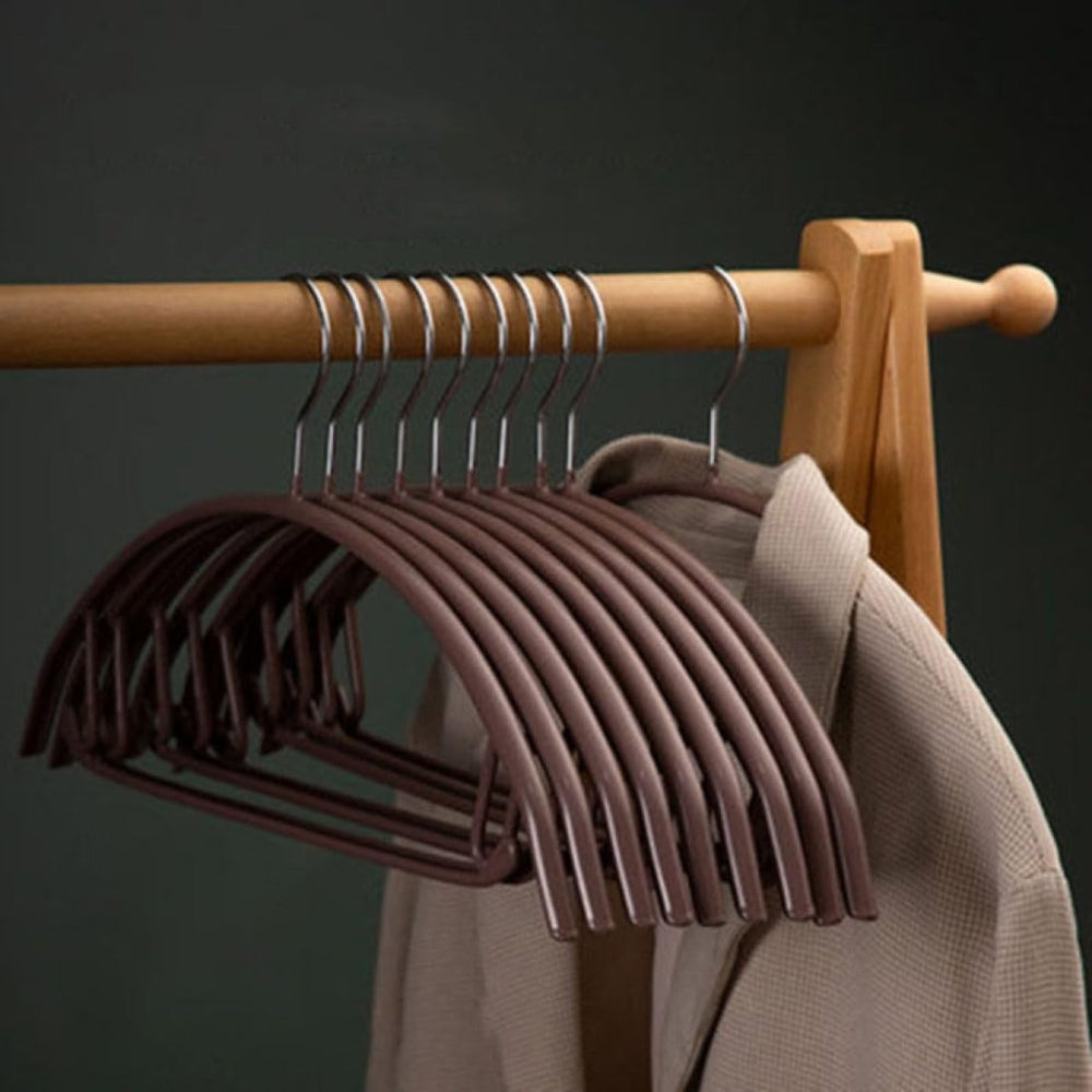 Gleam Coat Hangers - Plastic, Soft-Touch Ergonomic Design 0
