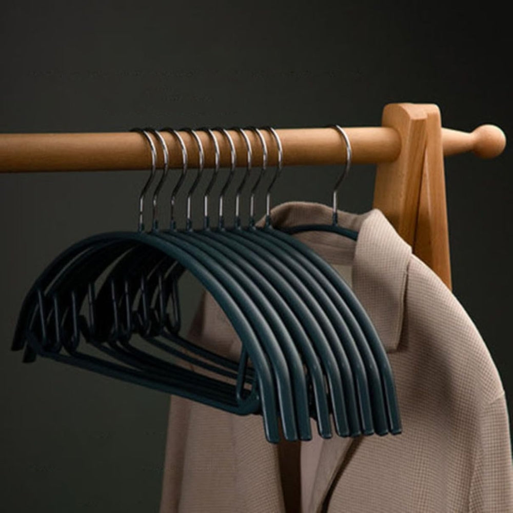Gleam Coat Hangers - Plastic, Soft-Touch Ergonomic Design 12