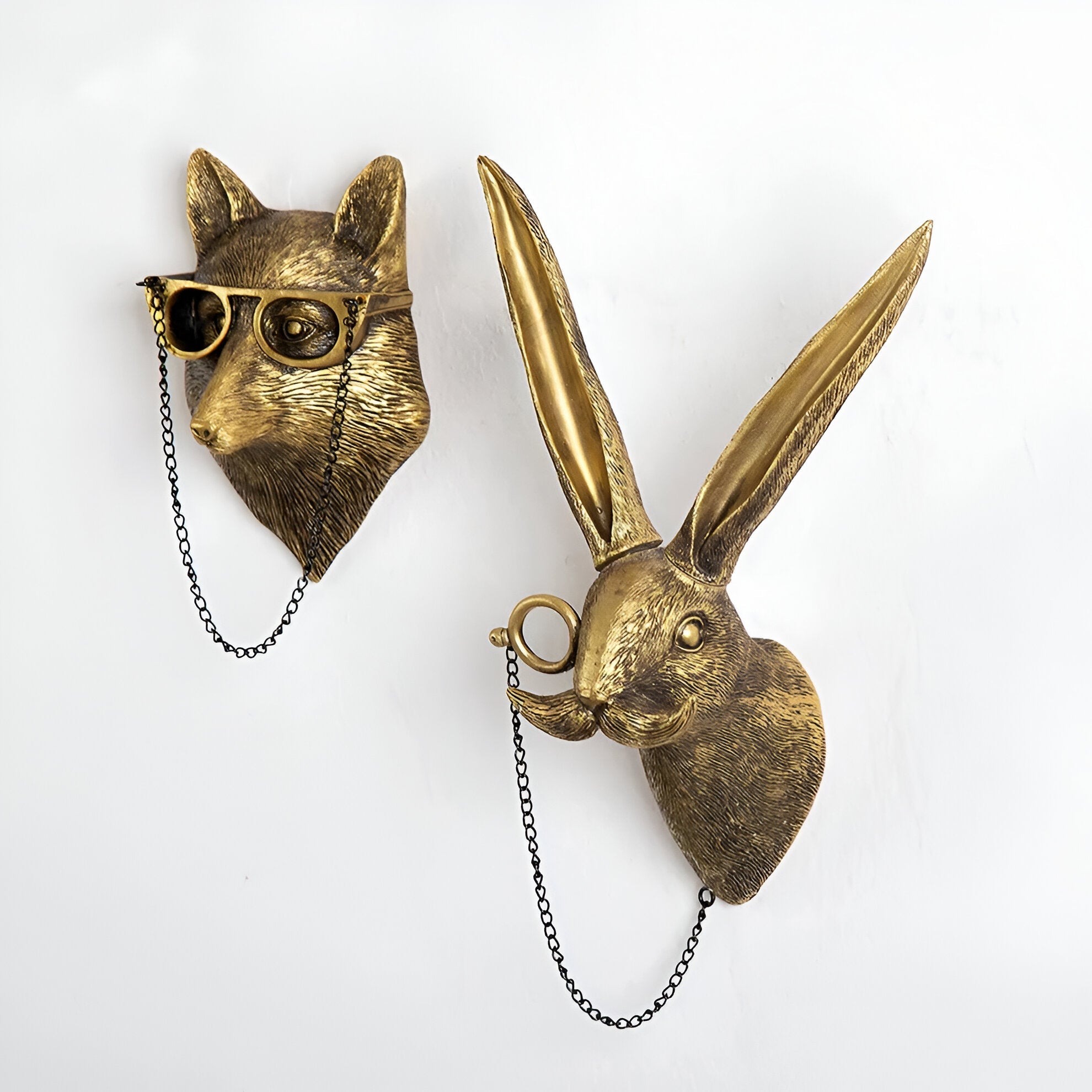 Gleam Wall Hook - Handmade Resin Animal Coat Hooks for Wall, Key Holder 3