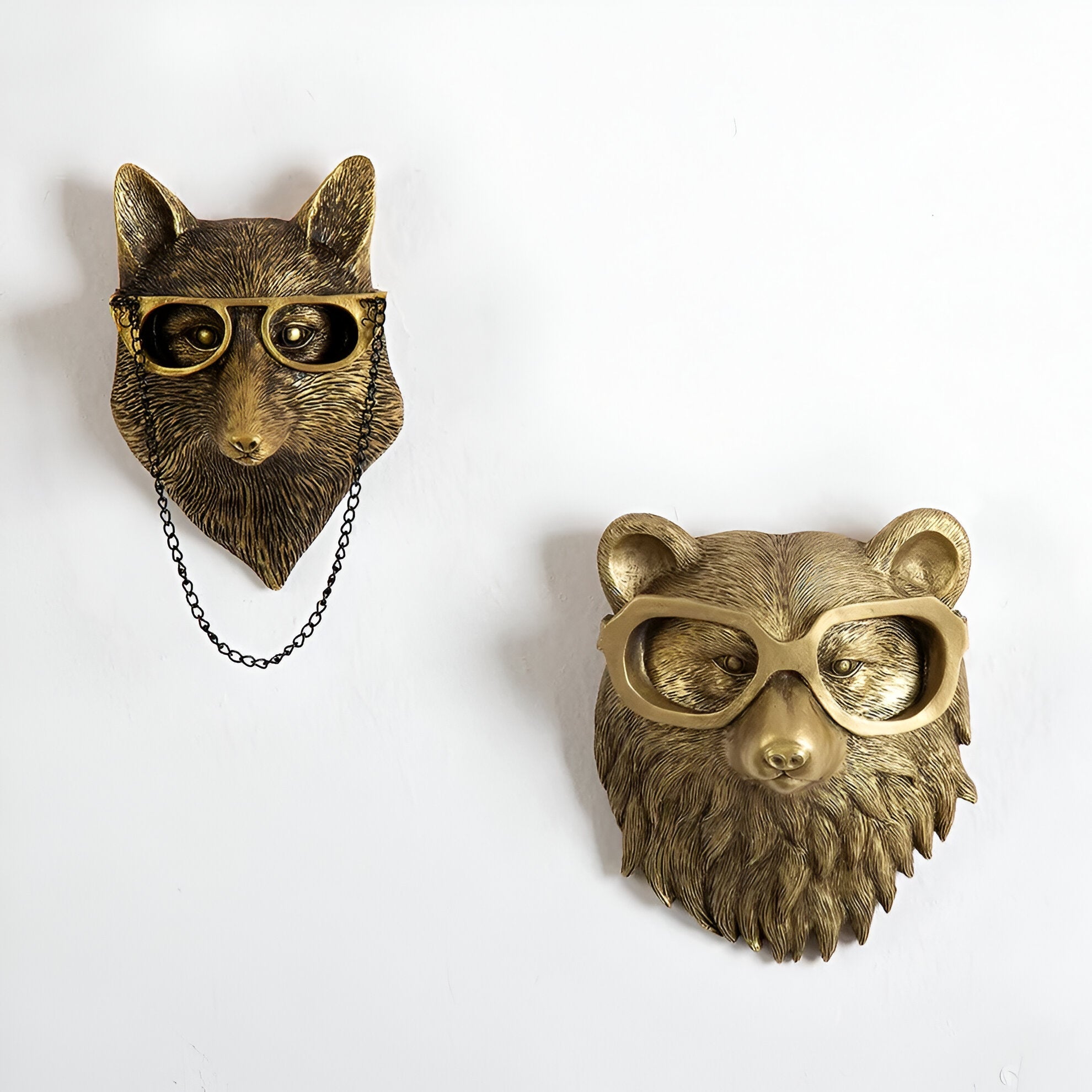Gleam Wall Hook - Handmade Resin Animal Coat Hooks for Wall, Key Holder 4