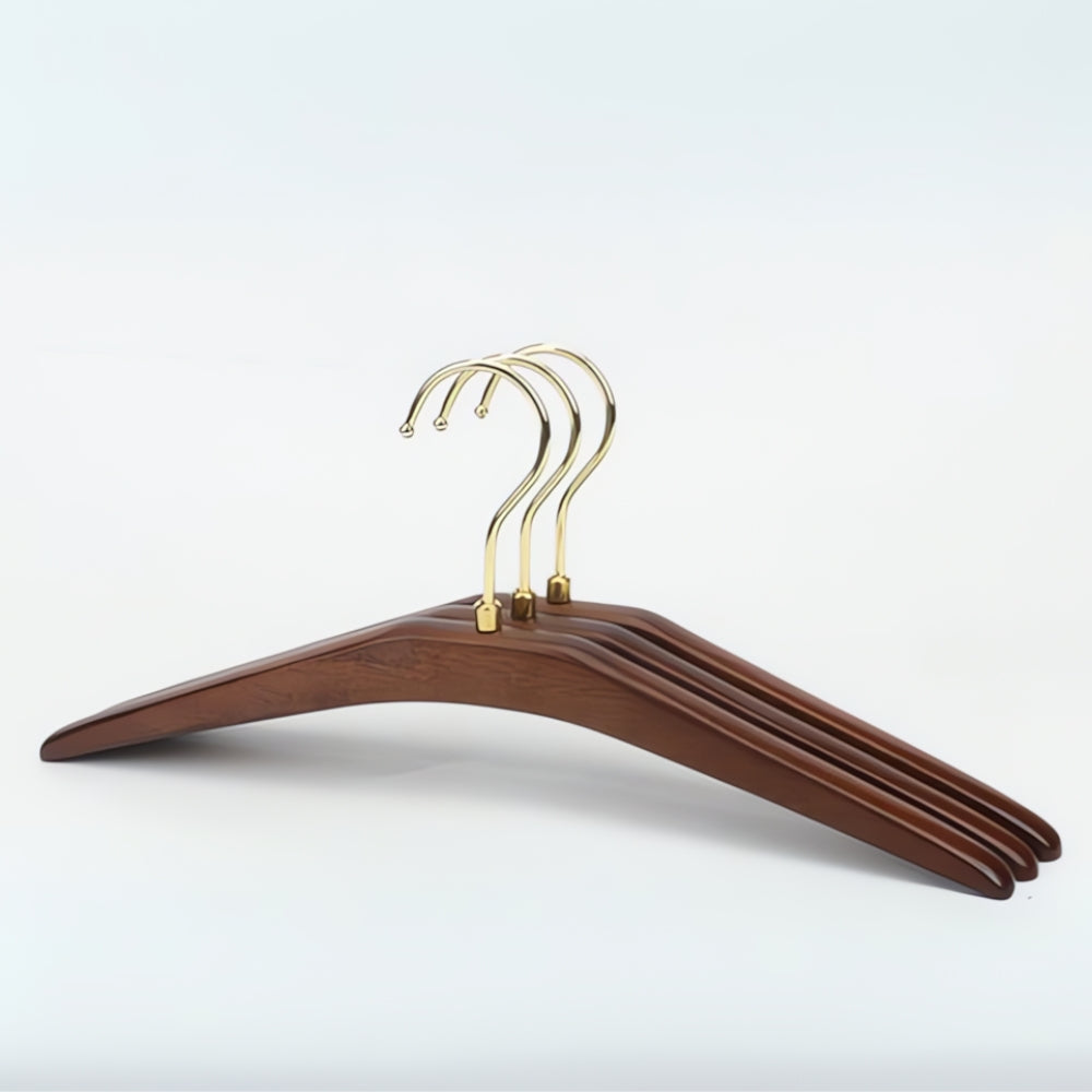 Glenwood Arc Hanger - Durable Wooden, Non-Slip Design 0