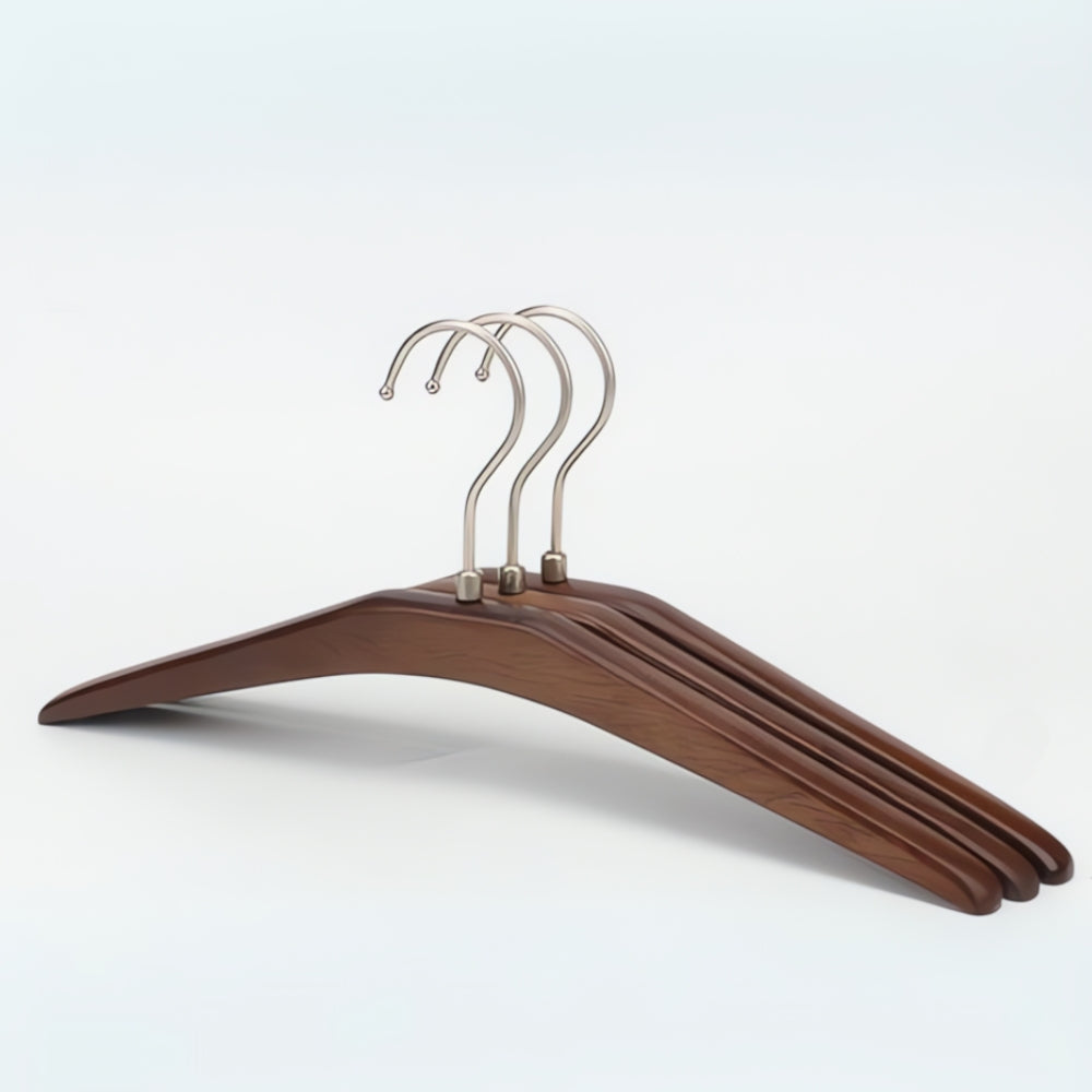 Glenwood Arc Hanger - Durable Wooden, Non-Slip Design 1