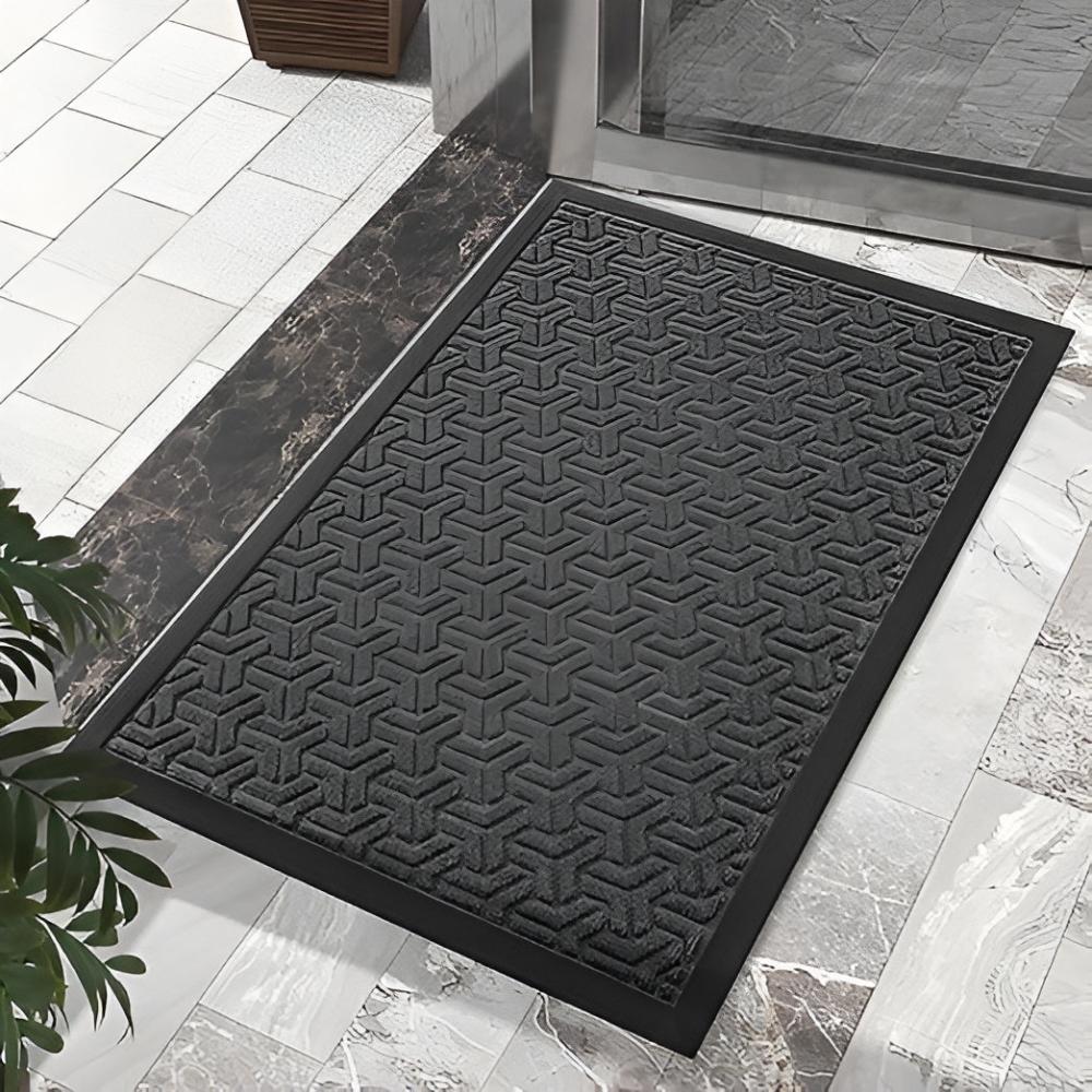 Glenwood Door Mat - Durable Geometric Design, Non-Slip Outdoor Welcome Mat 5