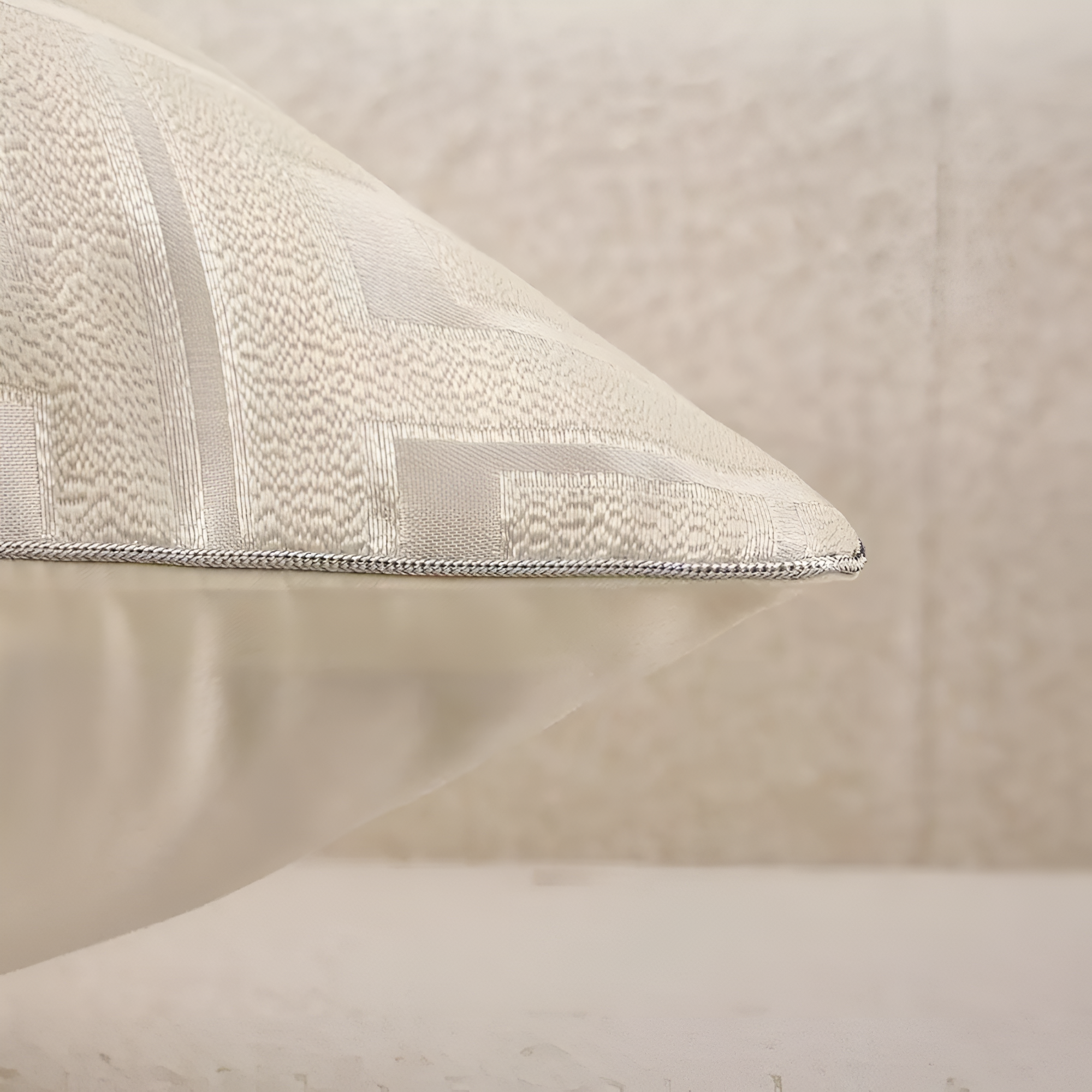 Glimmer Cushion Cover - Chenille and Velvet, Elegant Design for Sofa and Couch 3