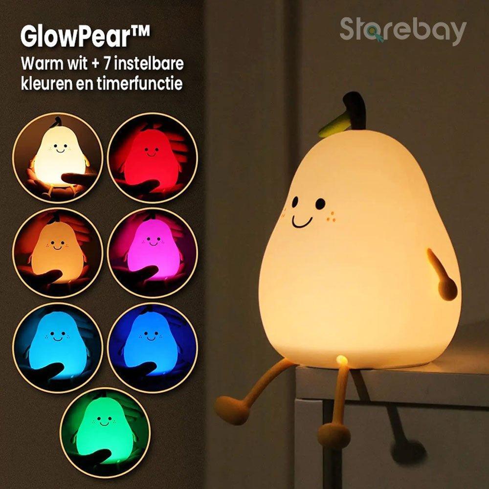 Glimmer Nightlight - Soft Silicone, USB Rechargeable, Adjustable Brightness 1