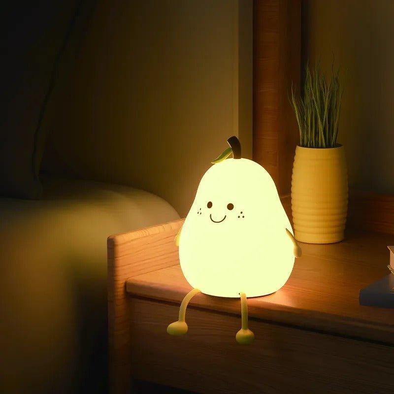 Glimmer Nightlight - Soft Silicone, USB Rechargeable, Adjustable Brightness 2