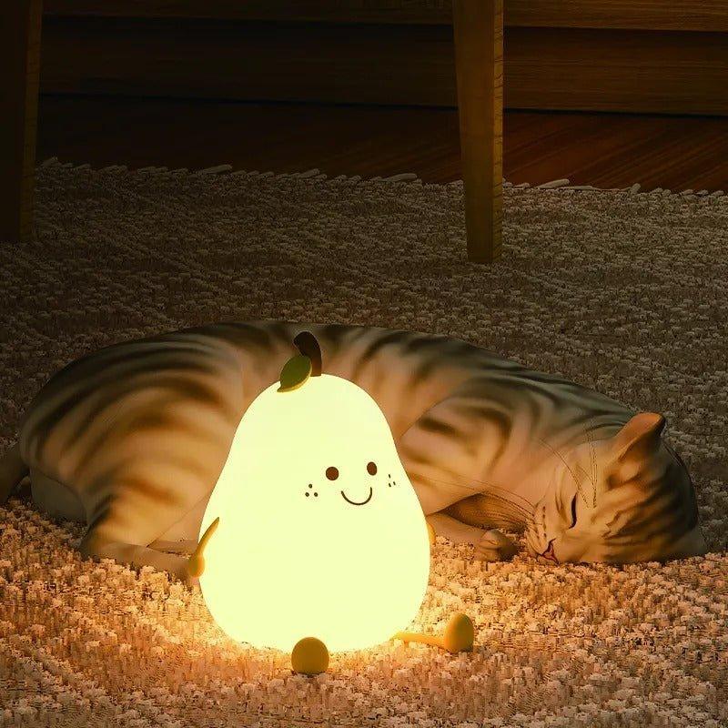 Glimmer Nightlight - Soft Silicone, USB Rechargeable, Adjustable Brightness 4
