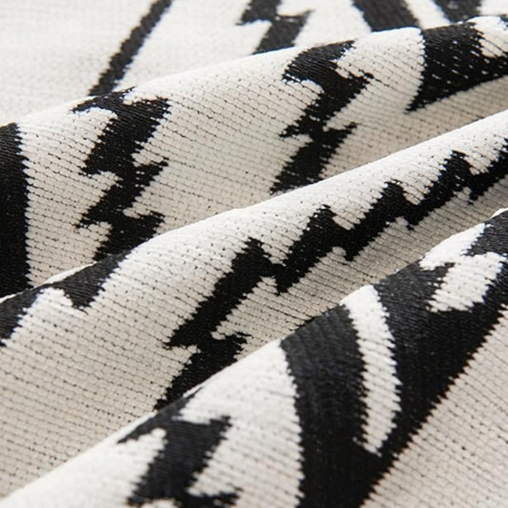 Glimmer Sofa Cover - Cotton Polyester Blend, Geometric Design for Sectional Couch 6