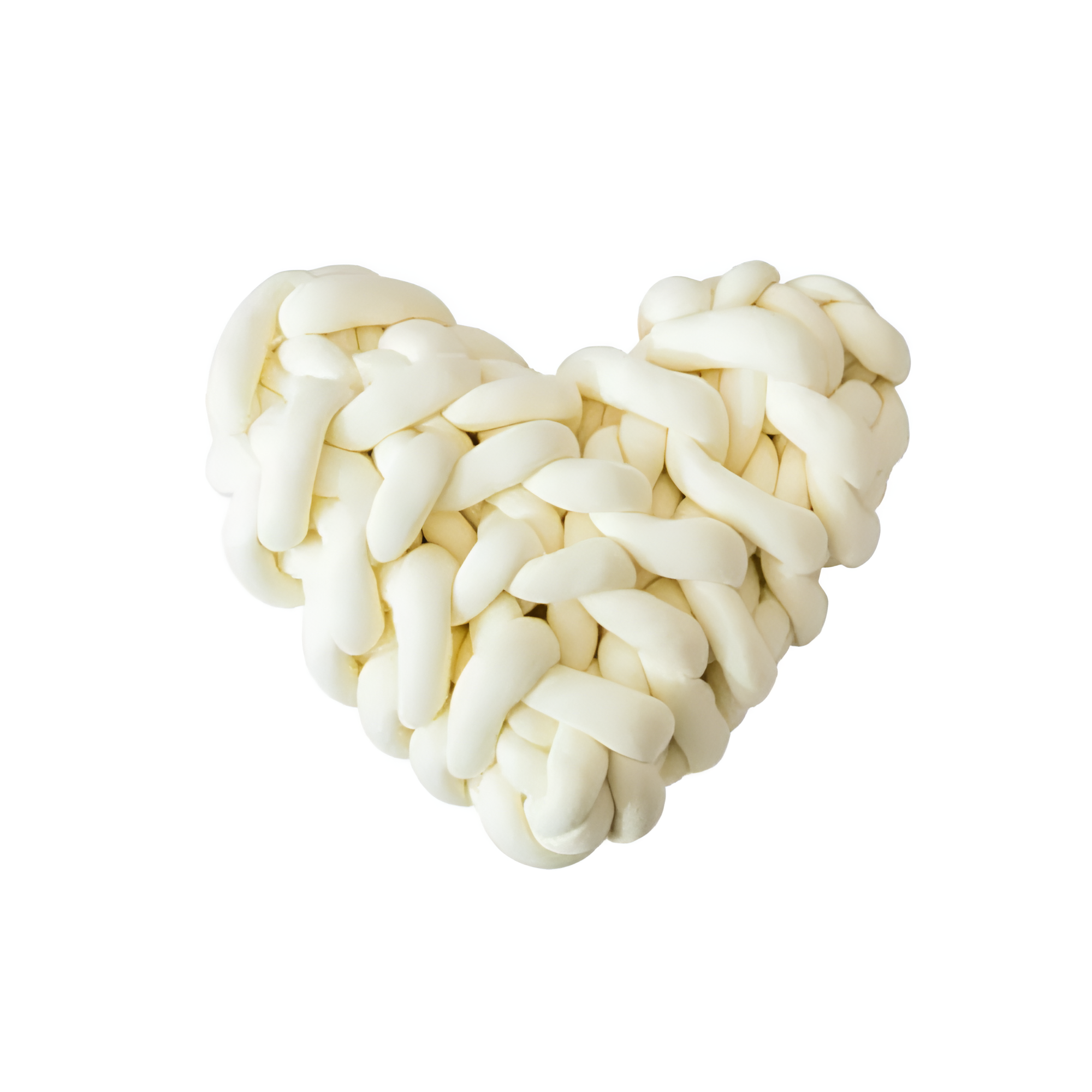 Harmony Heart Cushion - Handmade Cotton, Plush Design 8
