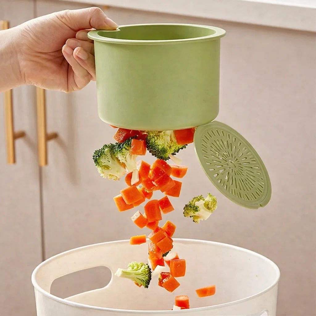 Haven Hanging Drainer Basket - BPA-Free, Tool-Free Installation 3