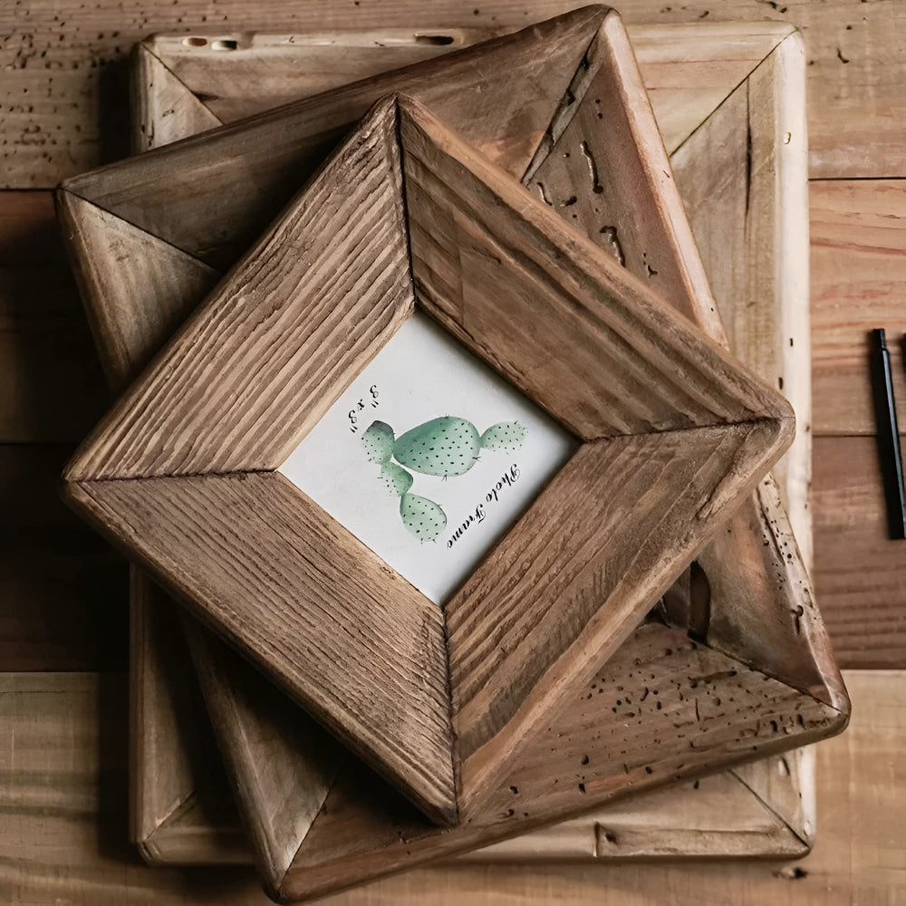 Heritage Picture Frames - Solid Wood, Rustic Design 5