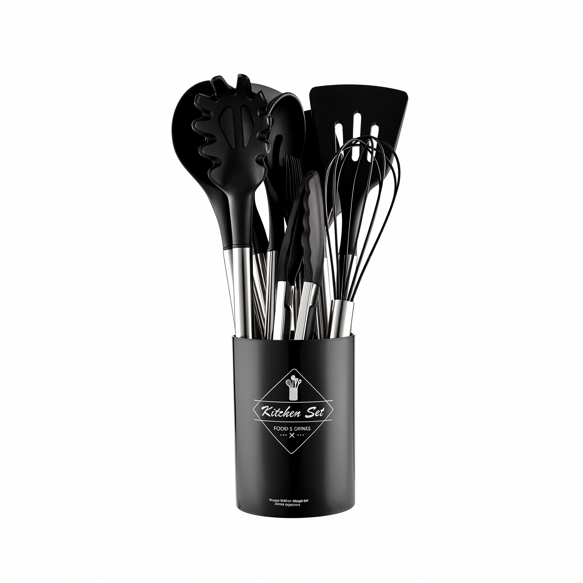 SilicoChef Set – Silicone Kitchen Utensils – Complete Cooking Set