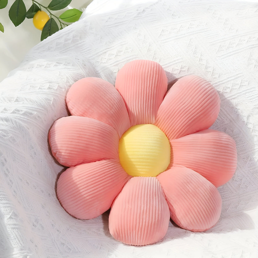 BloomSoft Cushion - Decorative Cushion - Floral Shape - Plush Comfort Accent