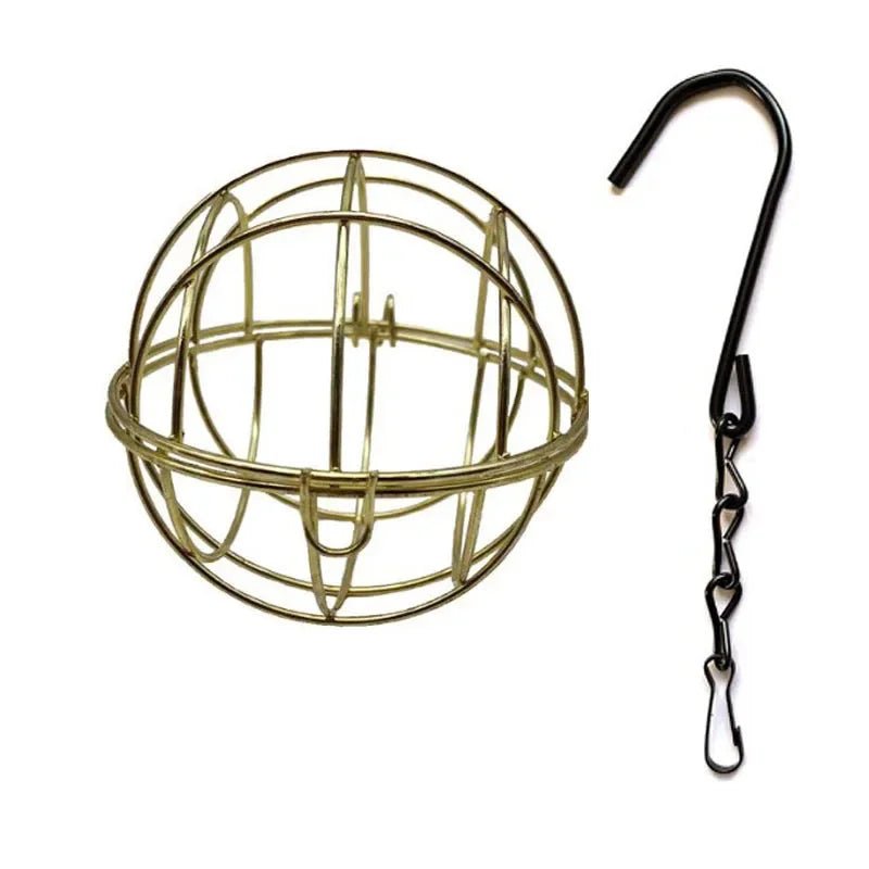 BirdGuard Cage - Suet Ball Feeder - Metal Style - Squirrel Safe