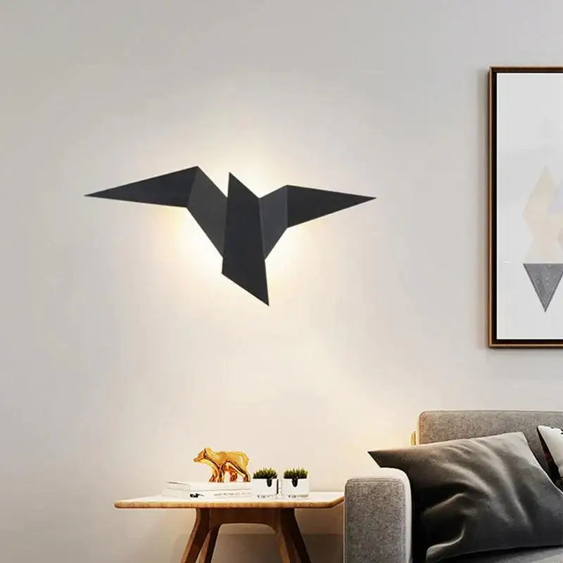 WingGlow Wall Lamp – Bird-Shaped LED Light – Modern Ambient Wall Lighting