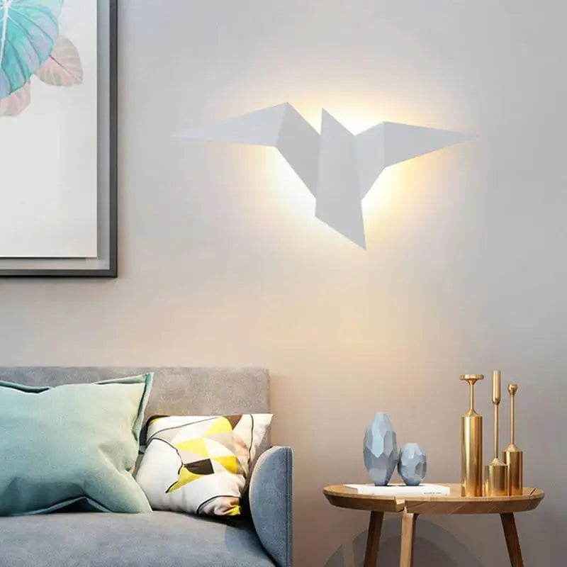 WingGlow Wall Lamp – Bird-Shaped LED Light – Modern Ambient Wall Lighting