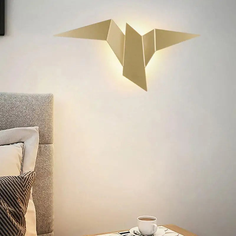 WingGlow Wall Lamp – Bird-Shaped LED Light – Modern Ambient Wall Lighting