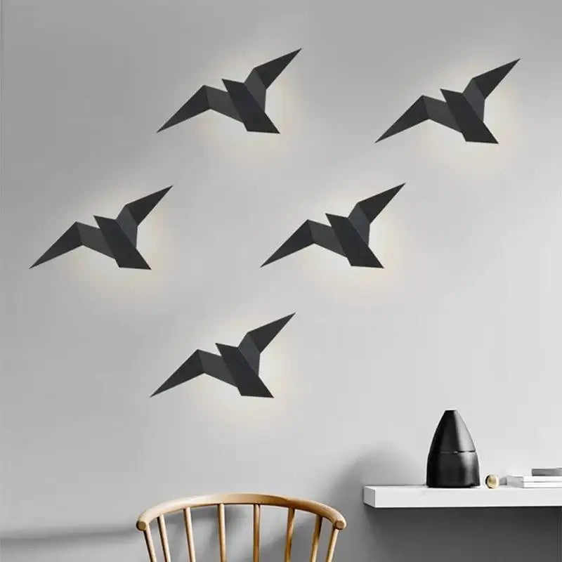 WingGlow Wall Lamp – Bird-Shaped LED Light – Modern Ambient Wall Lighting