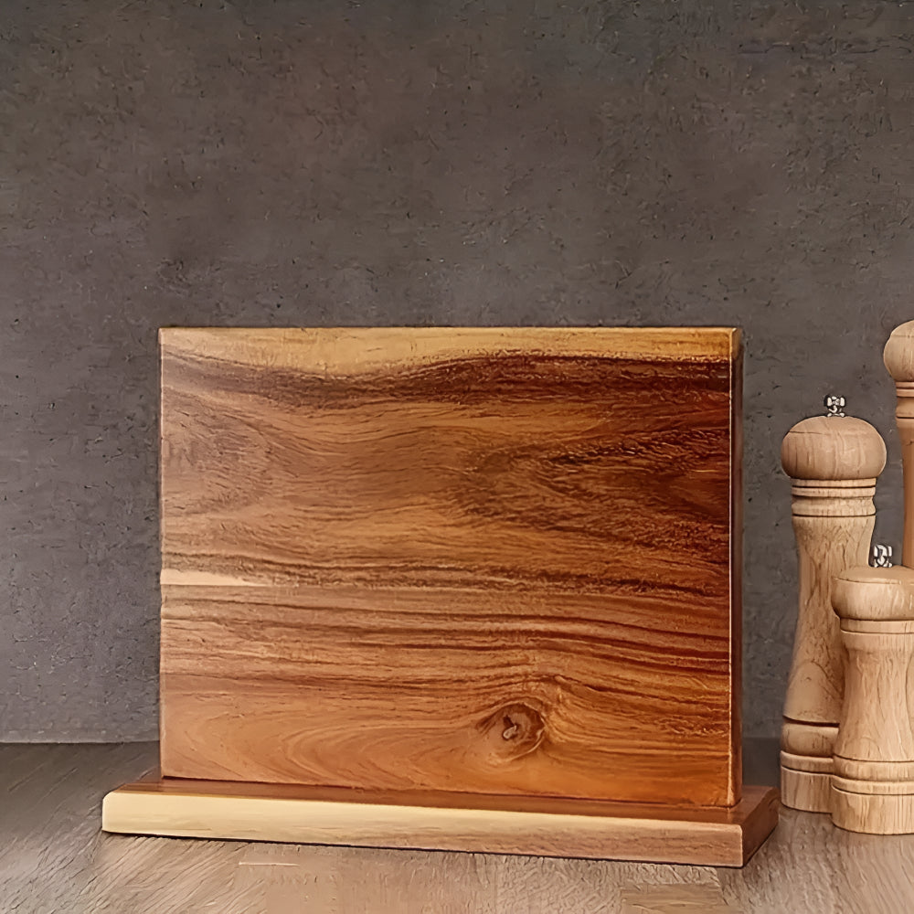 Liora Knife Holder - High-Quality Wood, Double-Sided Magnet 2