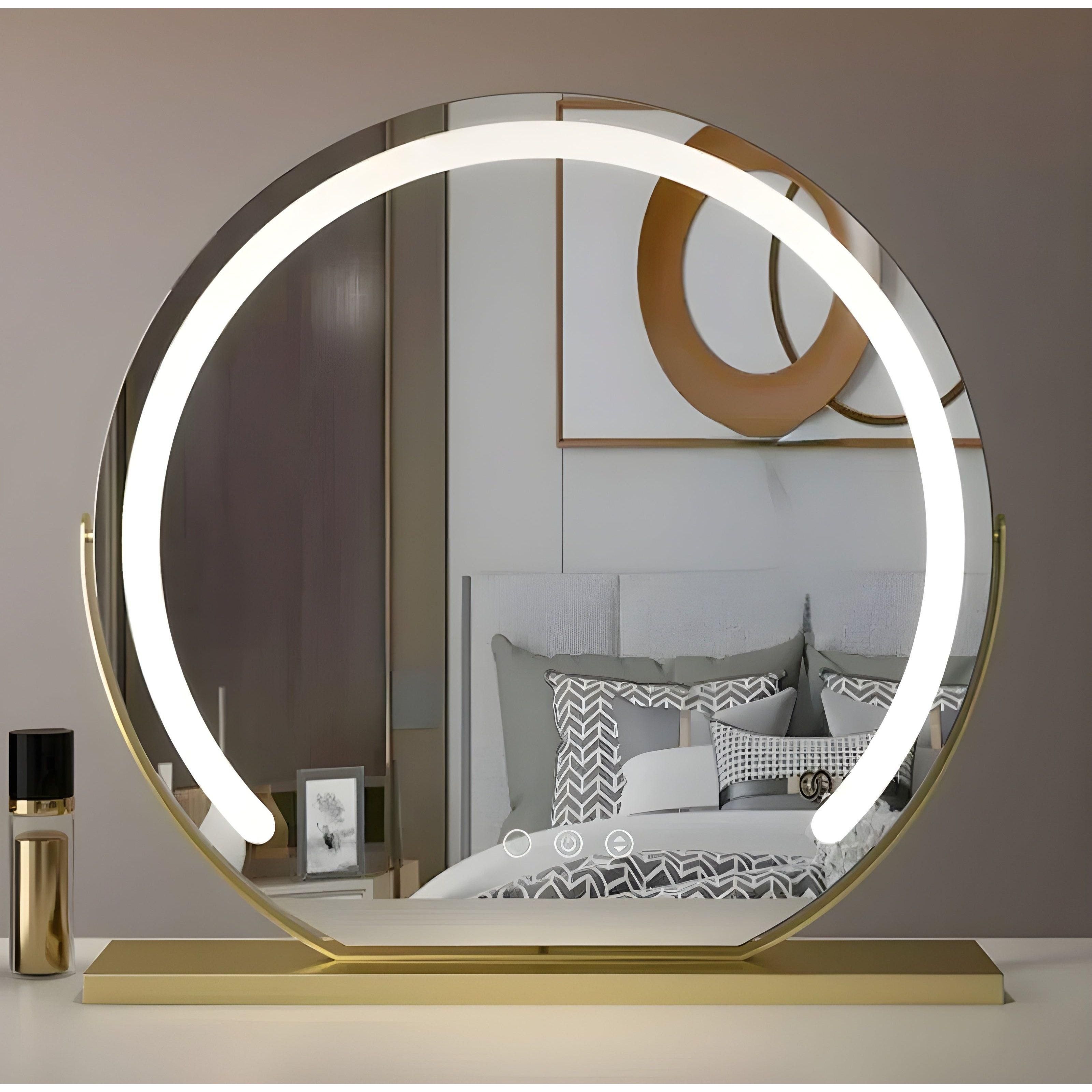 Liora Vanity Mirror with Lights - LED Dimmable, Adjustable Angle 0