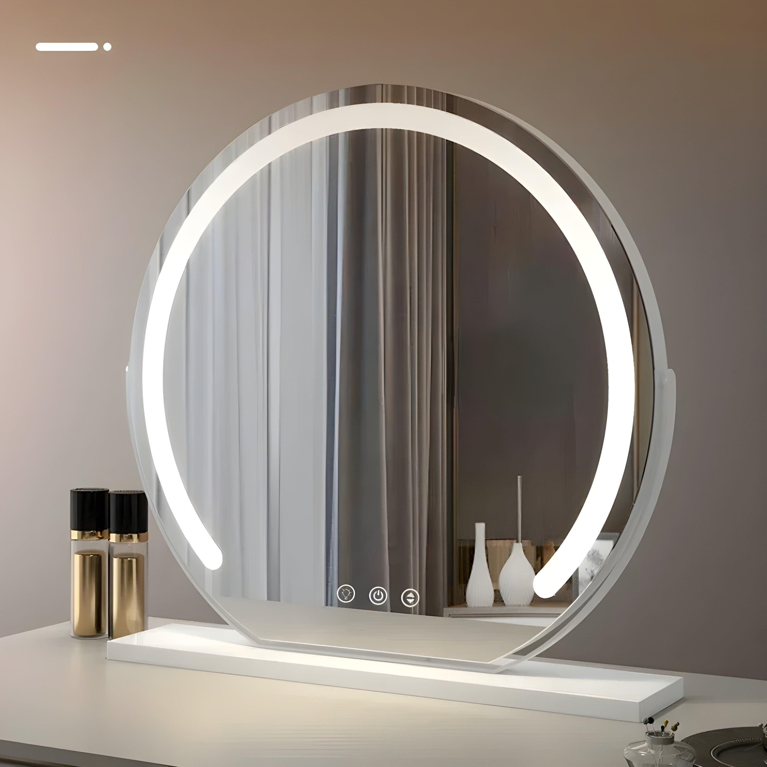 Liora Vanity Mirror with Lights - LED Dimmable, Adjustable Angle 5