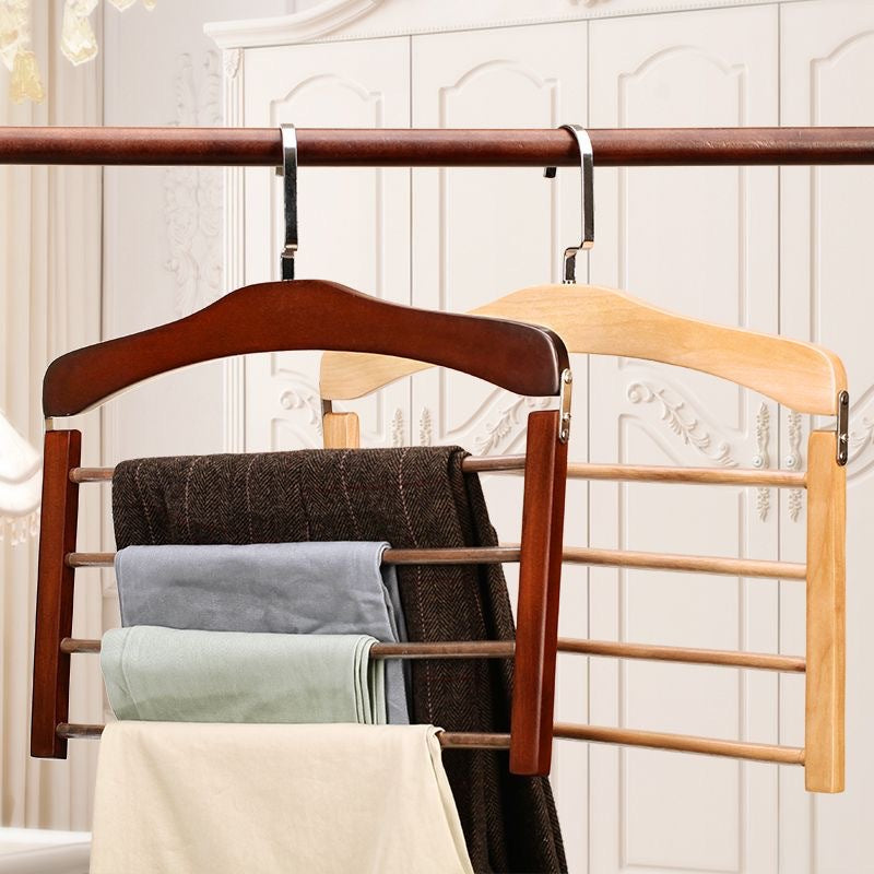 Liora Wooden Coat Hanger - Solid Wood, Elegant Design 7