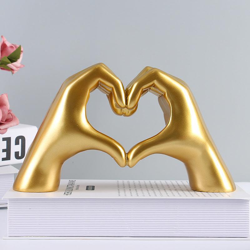 Lovelia Wall Art - Hand-Carved Wood, Heart-Shaped Home Decoration 5