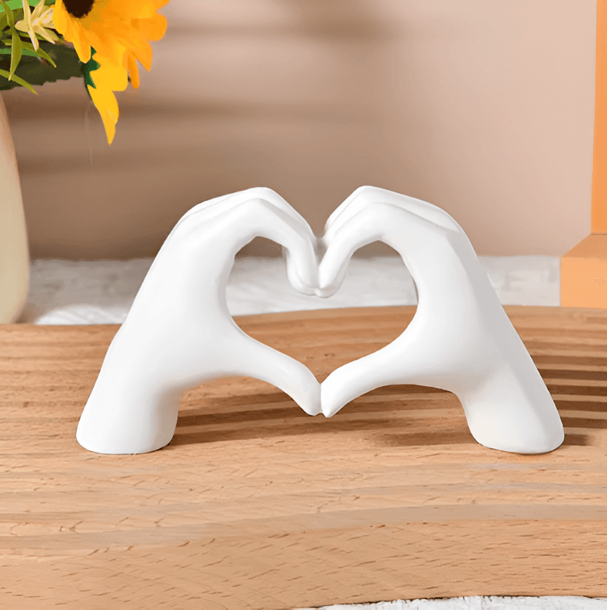 Lovelia Wall Art - Hand-Carved Wood, Heart-Shaped Home Decoration 9