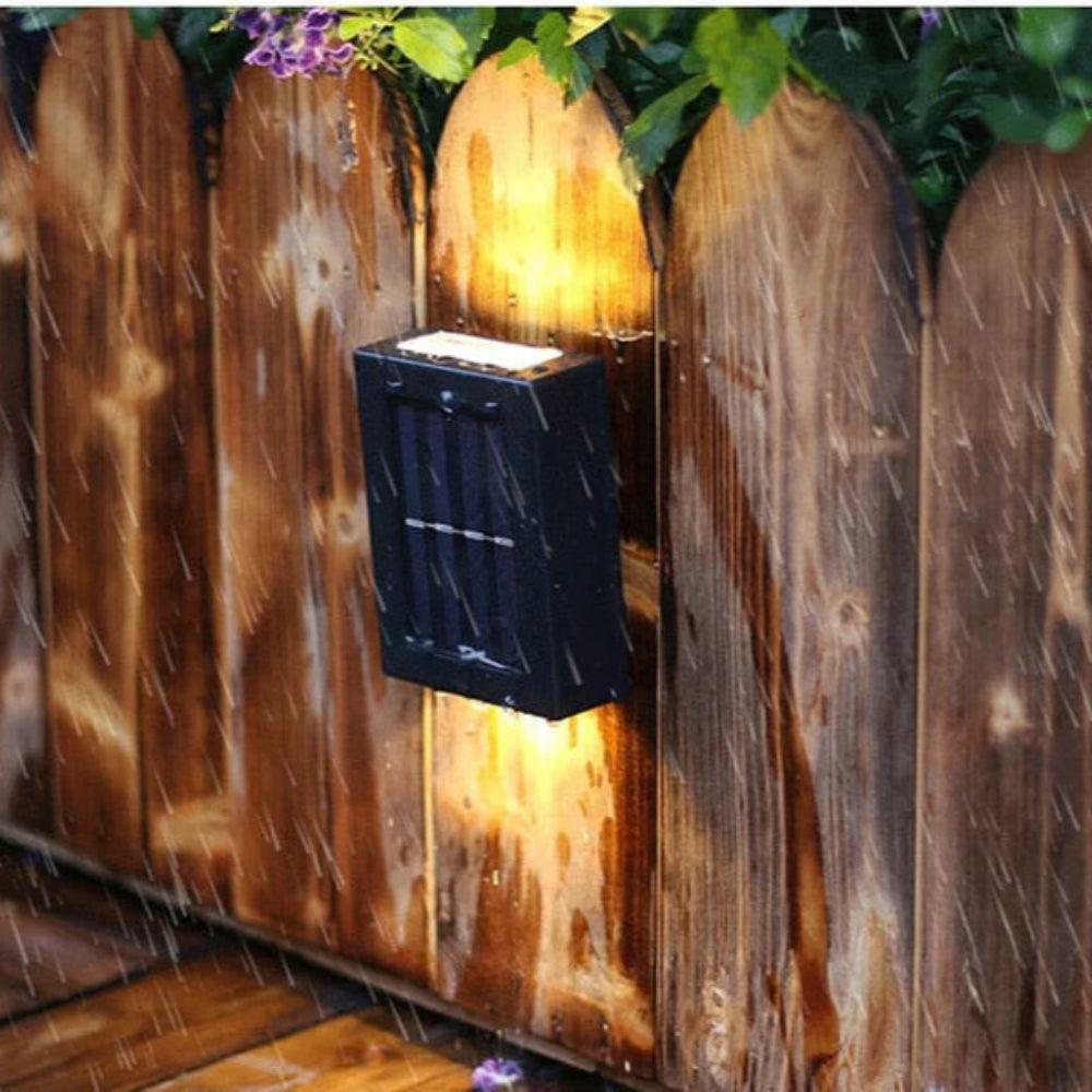 Lumos Solar Lights - Wireless ABS Plastic Outdoor Light Fixtures, Weatherproof 4