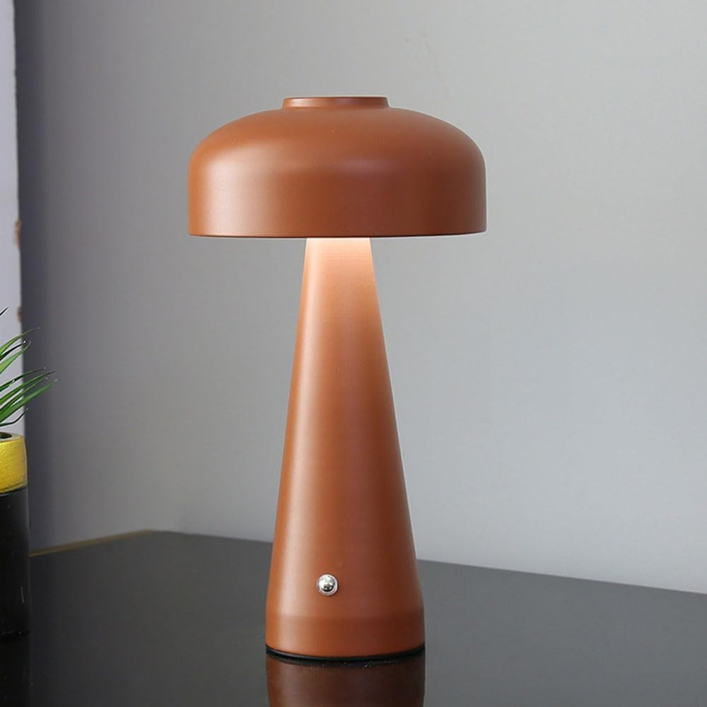 Luna Table Lamp - Frosted Metal, Touchless Control for Bedroom and Living Room 6