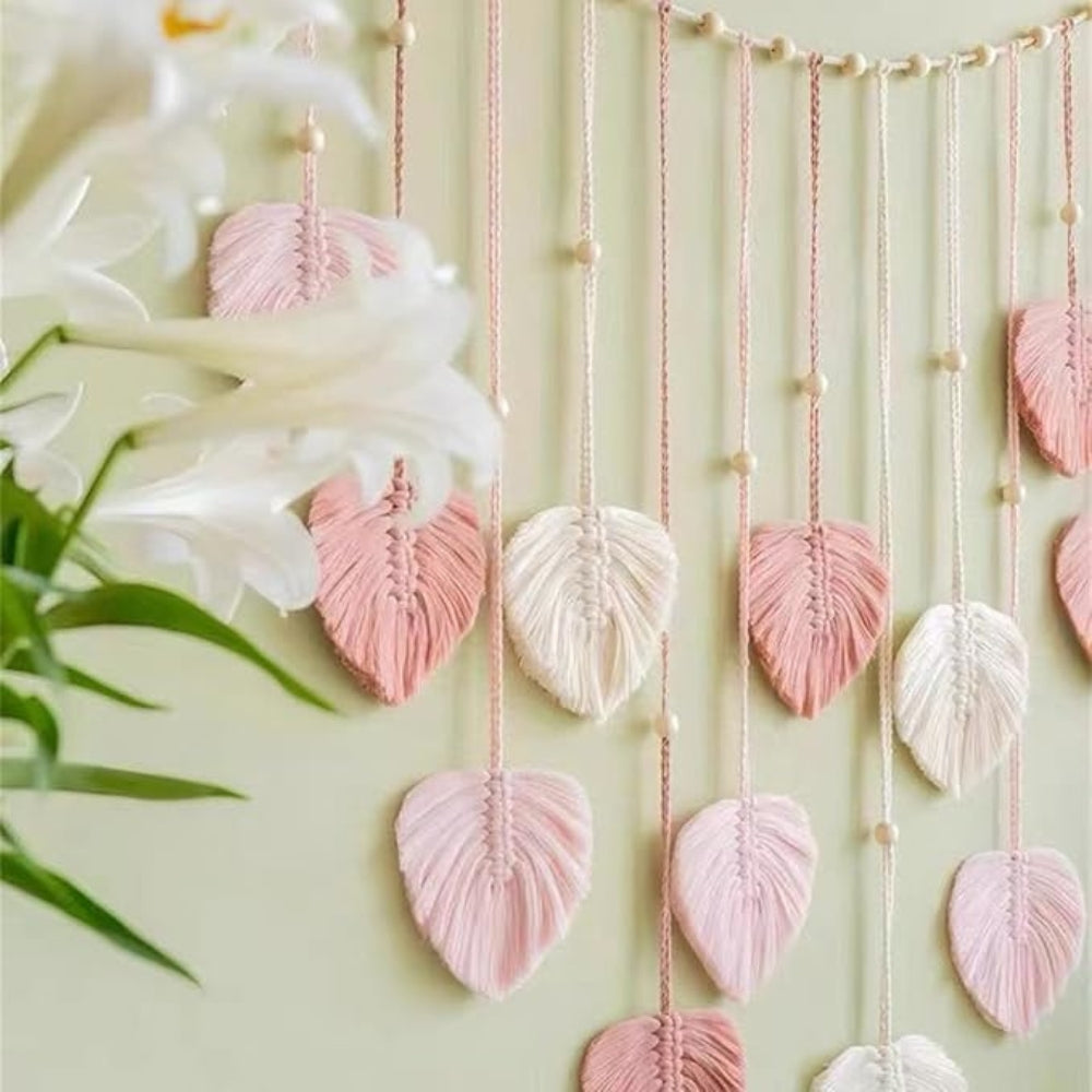 Luna Wall Art - Handcrafted Macrame, Nature-Inspired Decor 5