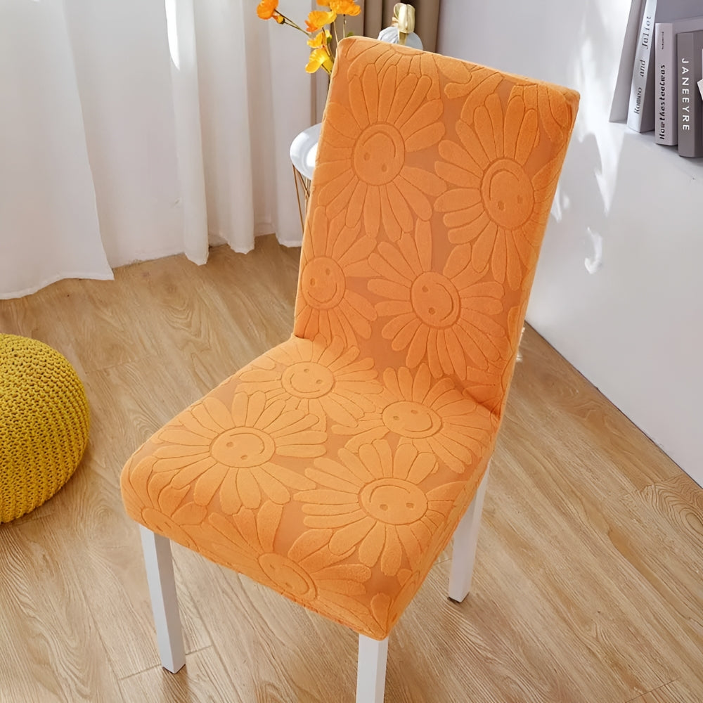 BloomJoy – Smiley Flower Stretch Chair Cover