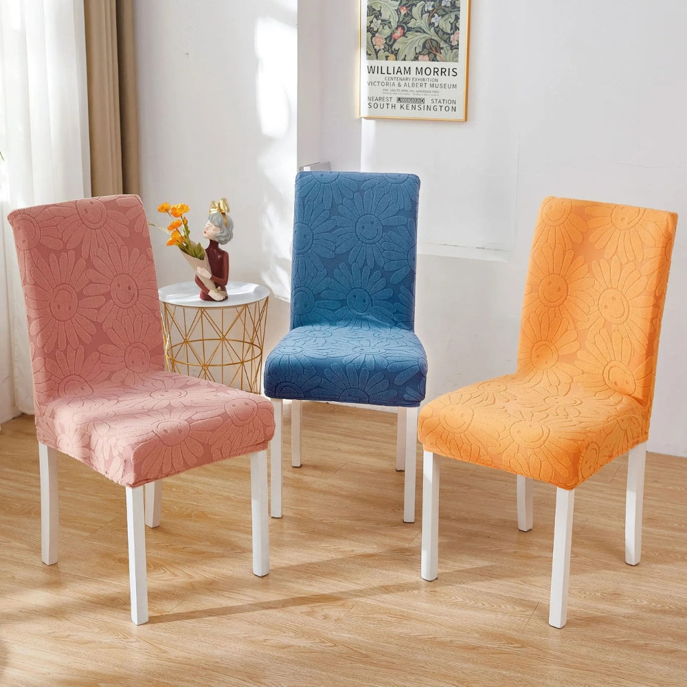BloomJoy – Smiley Flower Stretch Chair Cover